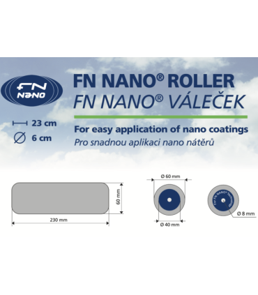Aplikačný valček FN NANO, pre interiér