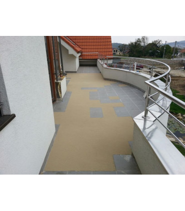 Liate podlahy - farebné exteriérové podlahy